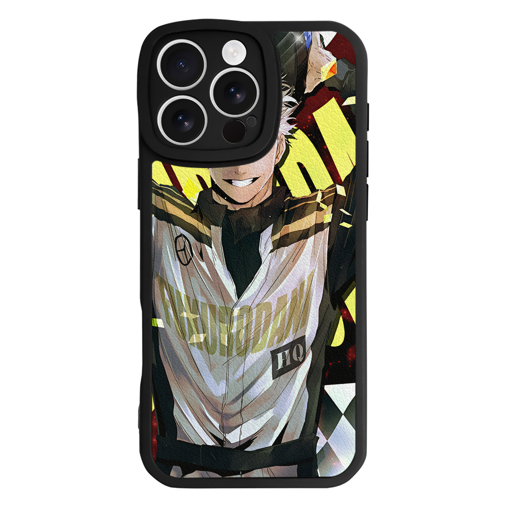 （画像用） ハイキュー!! Haikyu!! 【iPhone 16シリーズ対応】シリコンスマホケース（レザー調） 材質：シリコン
